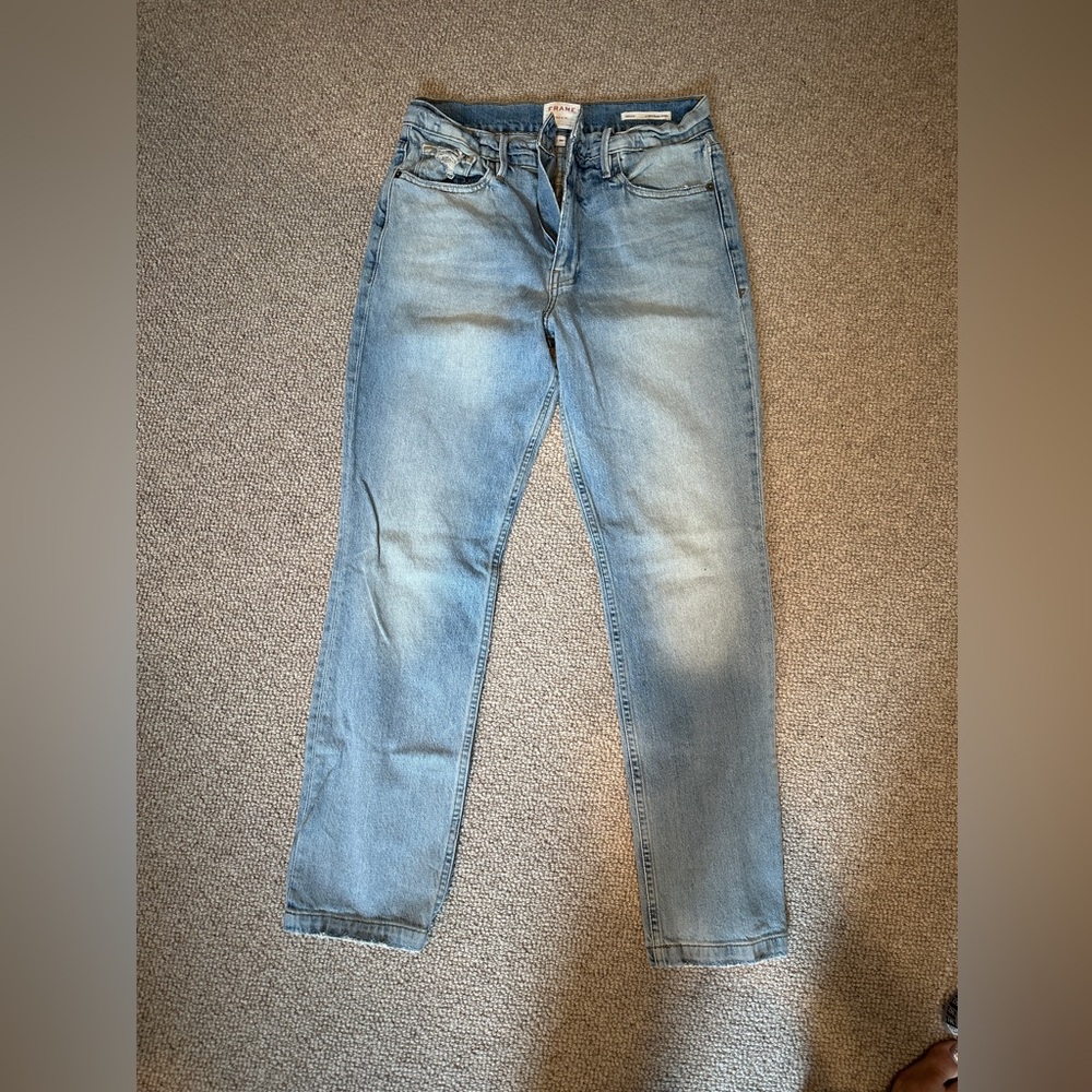 Frame Le Sylvie Slender Straight crop size 30